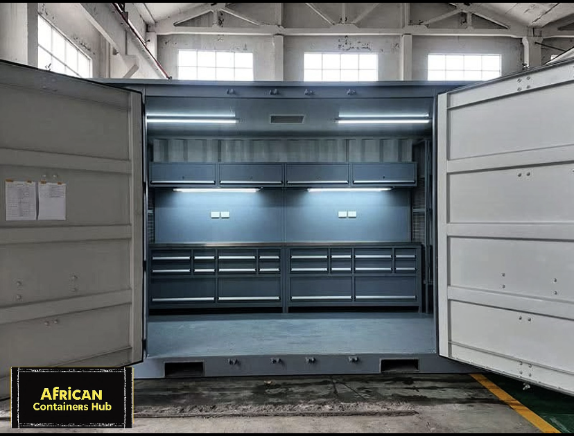 The Trade Container – 6m Mobile Workshop