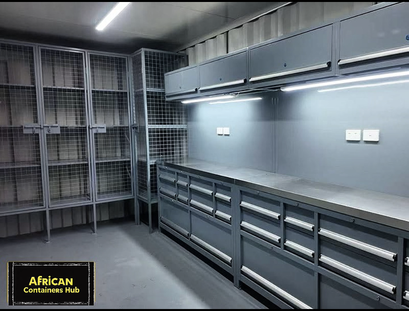 The Trade Container – 6m Mobile Workshop