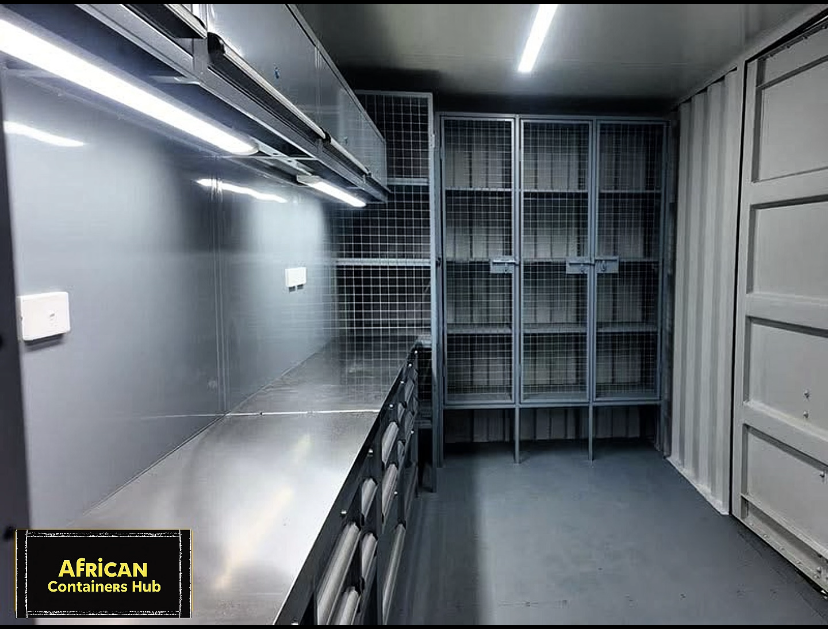 The Trade Container – 6m Mobile Workshop