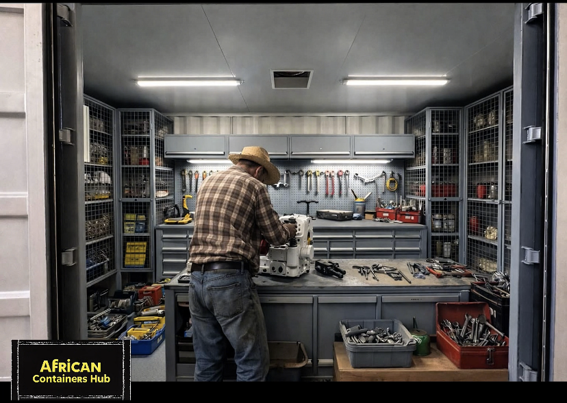The Trade Container – 6m Mobile Workshop — view 3