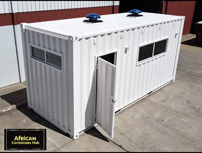 The Corner Office – 6m Container Office — view 6