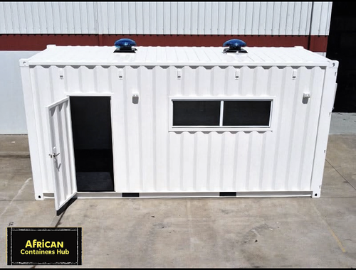 The Corner Office 6m container office - additional product view