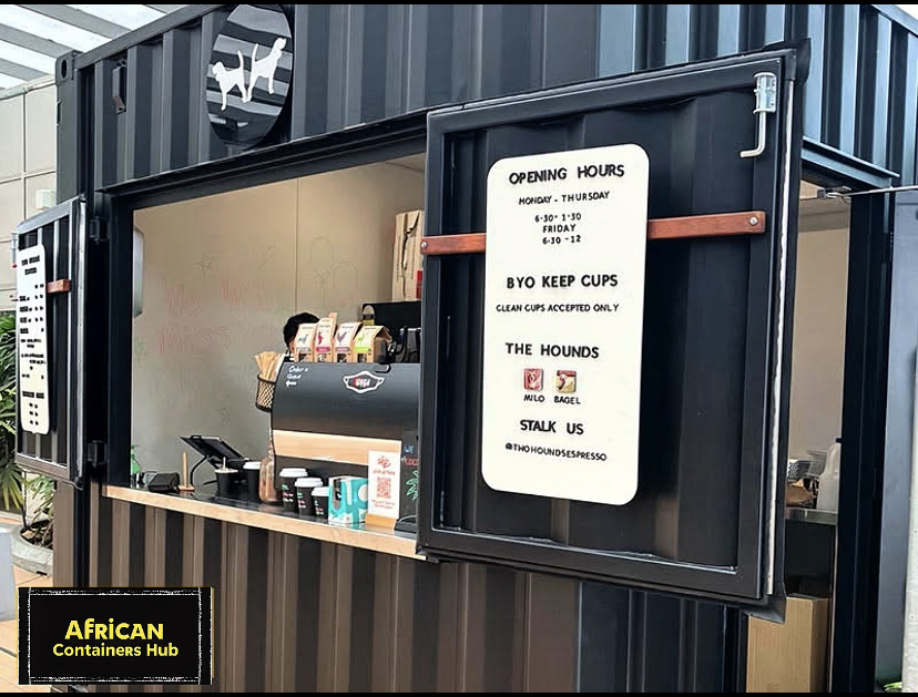 The Espresso Cube – 3m Container Coffee Kiosk