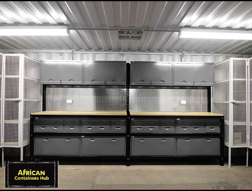 The Grease Monkey – 6m Mechanic's Workshop Container