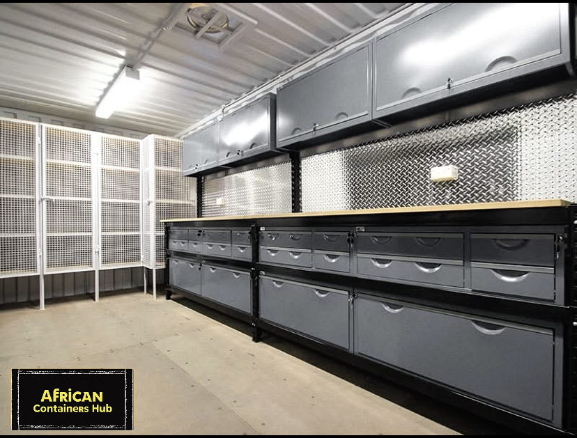 The Grease Monkey – 6m Mechanic's Workshop Container