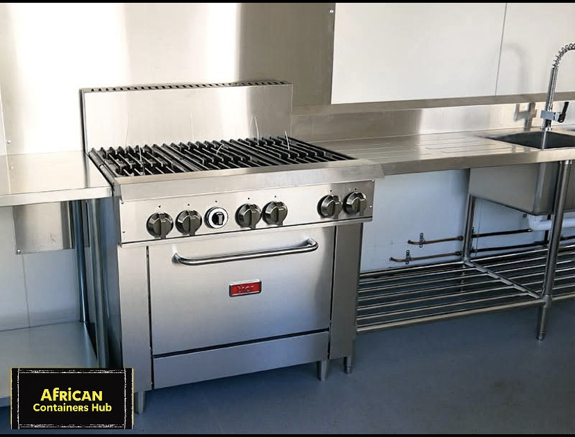 The Prep Counter – 6m Container Kitchen