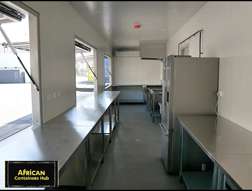 The Prep Counter – 6m Container Kitchen