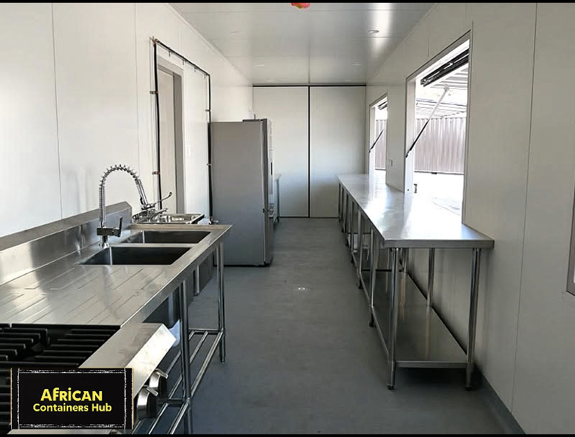 The Prep Counter – 6m Container Kitchen