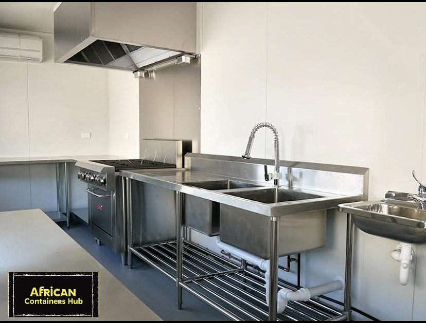 The Prep Counter – 6m Container Kitchen