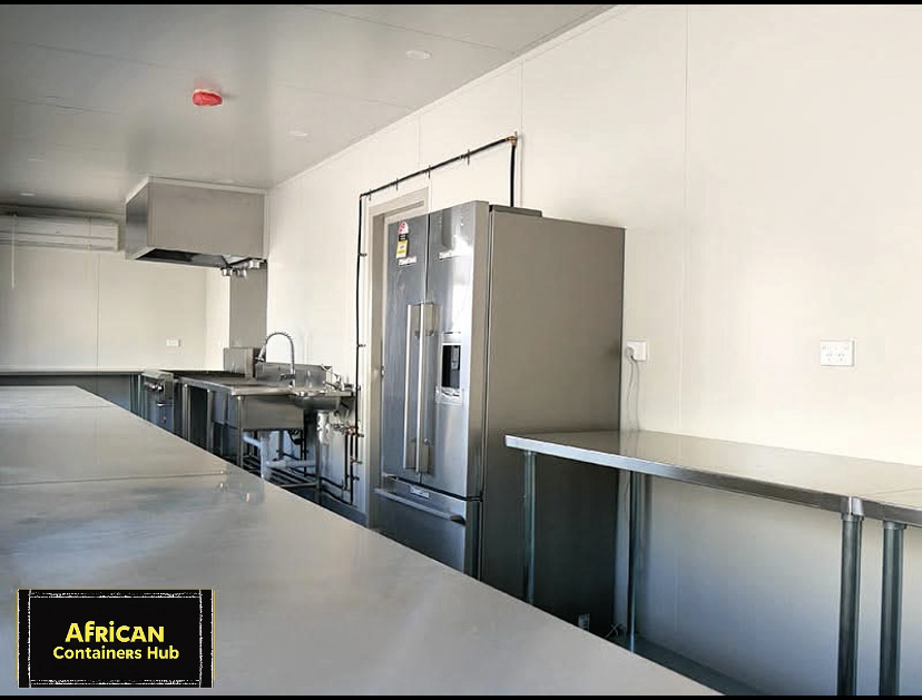 The Prep Counter – 6m Container Kitchen