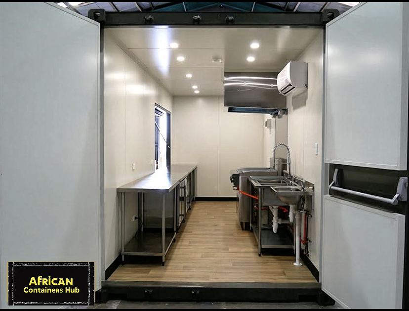 The Fitted Room – 6m Container Conversion