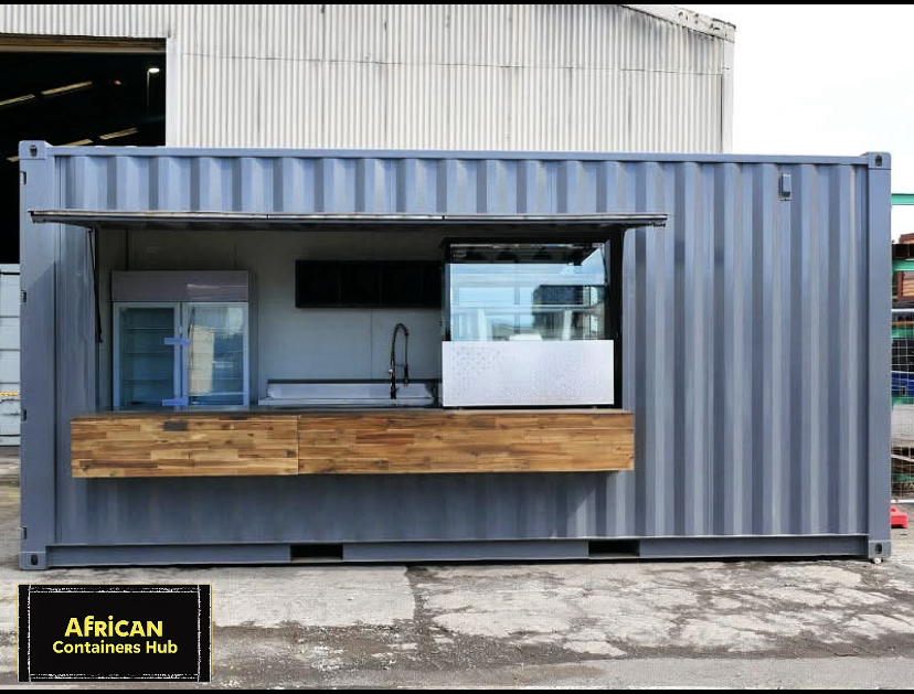 The Welcome Booth – Container Info & Ticket Kiosk