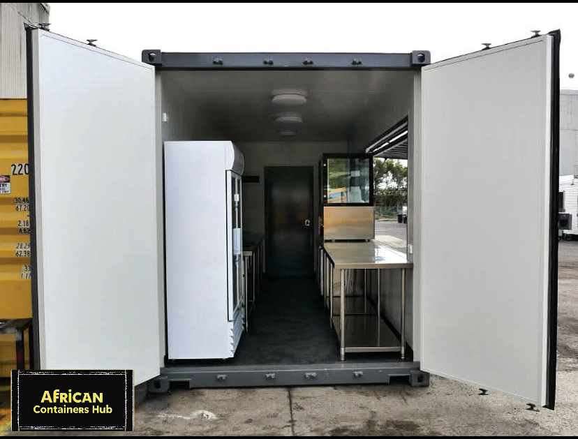 The Welcome Booth – Container Info & Ticket Kiosk