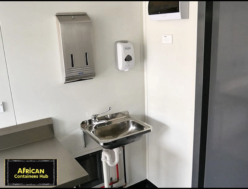 The Welcome Booth – Container Info & Ticket Kiosk