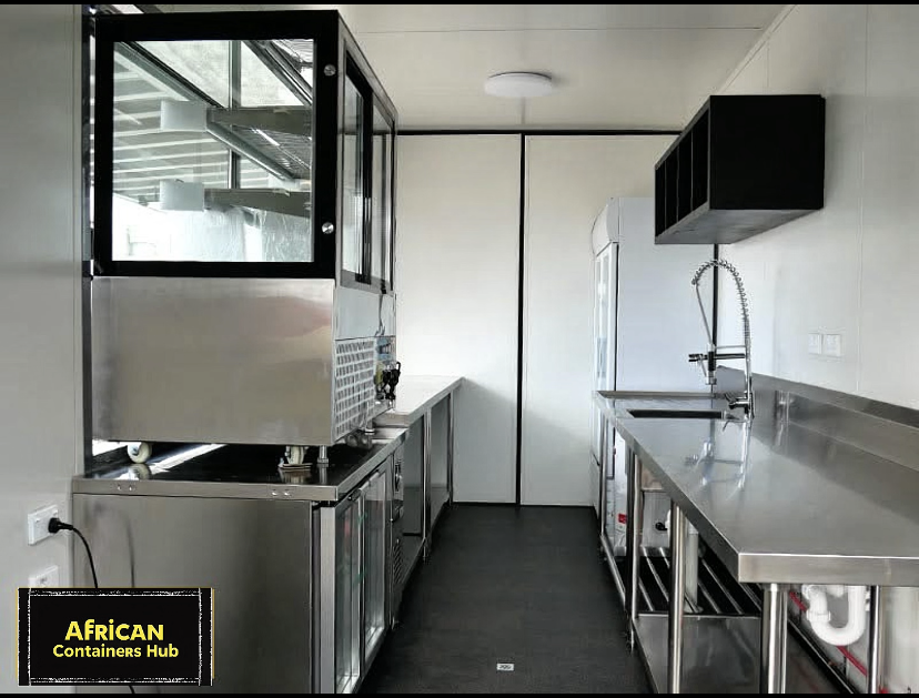 The Welcome Booth – Container Info & Ticket Kiosk