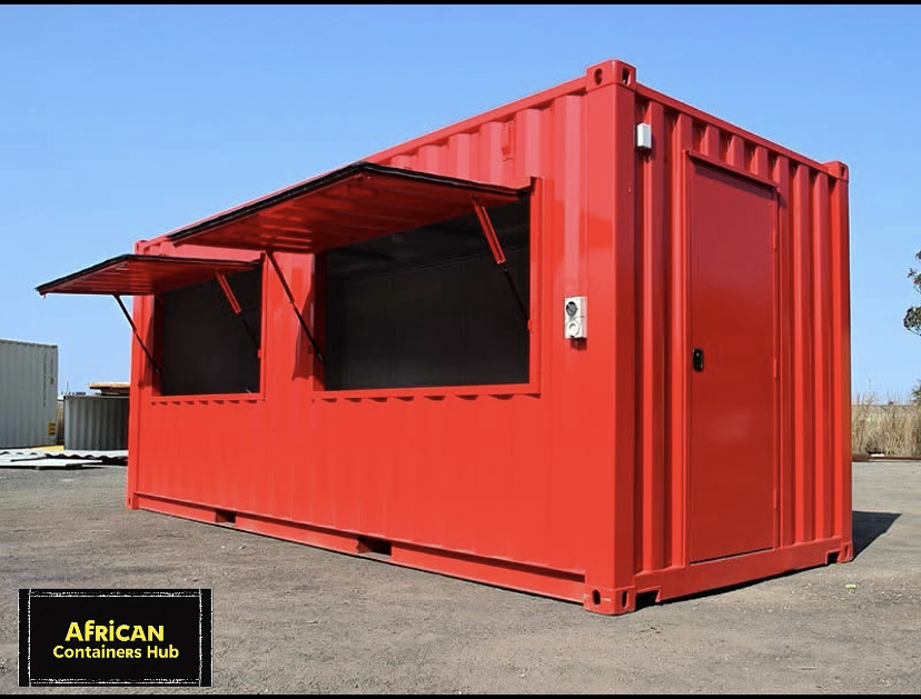 20ft Container – Colourbond Red Finish