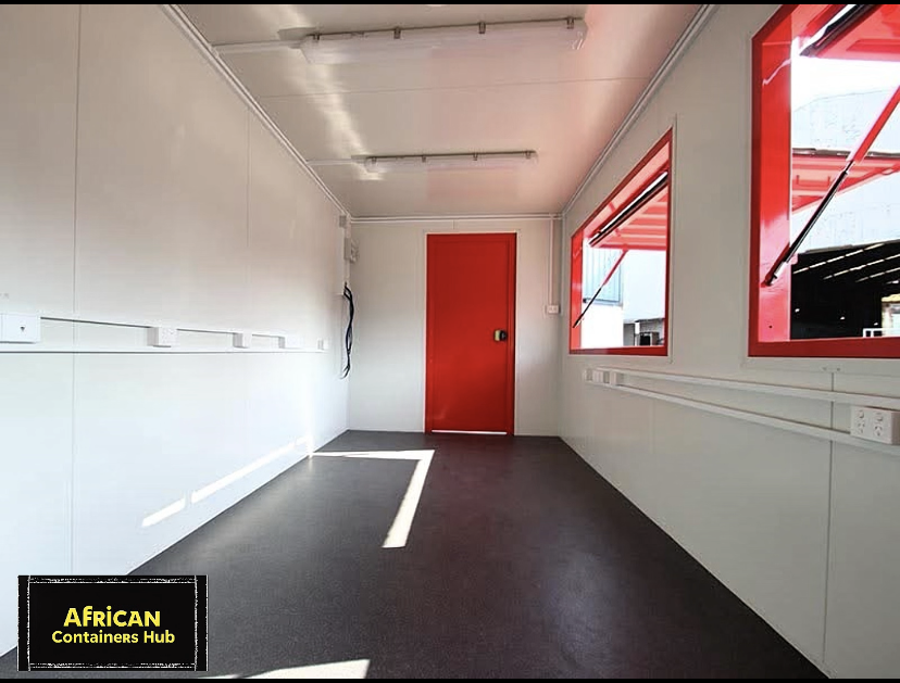 20ft Container – Colourbond Red Finish