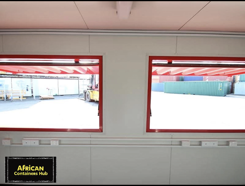 20ft Container – Colourbond Red Finish