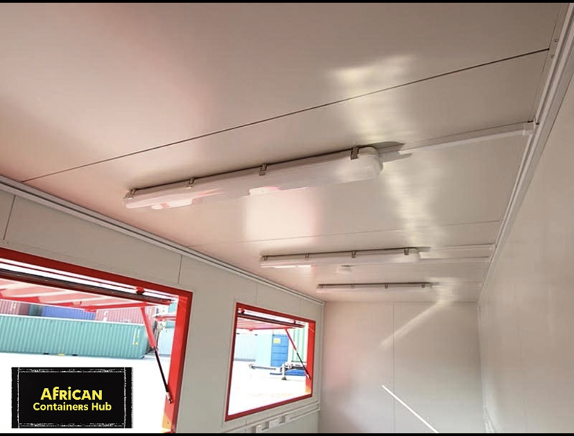 20ft Container – Colourbond Red Finish
