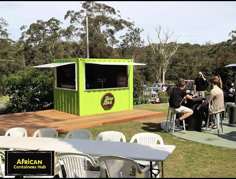 The Front Desk – 3m Container Reception Kiosk